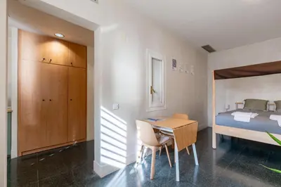 Cama o camas de una habitación en Veoapartment El callejón de Inocentes