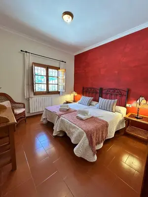 Cama o camas de una habitación en La Colina