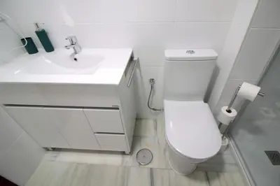 Un baño de El Refugio de la Judería