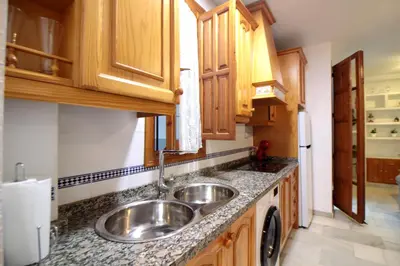 Una cocina o zona de cocina en El Refugio de la Judería