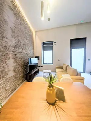 Plano de Industrial apartment near plaza ponce de leon