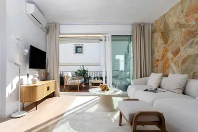 Una televisión o centro de entretenimiento en Genteel Home Manríquez Córdoba