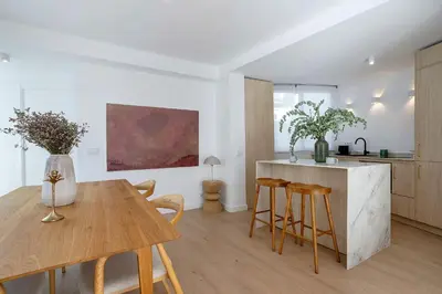 Una cocina o zona de cocina en Genteel Home Manríquez Córdoba