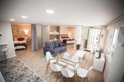 Zona de estar de Loft CELINDA y Loft FRESIA