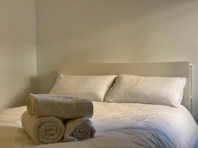 Cama o camas de una habitación en Apartamento Reina Centro Suite