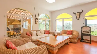 Zona de estar de Finca Jaralta Carmen by Ruralidays