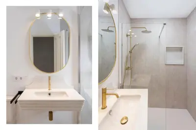 Un baño de Magno Apartments San Bernardo