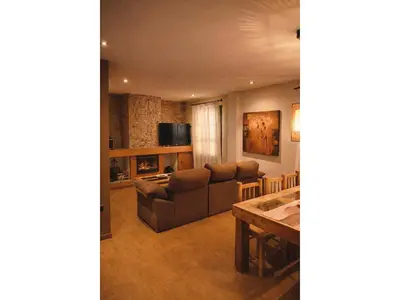 Zona de estar de Chalet in Rivero de Posadas with Pool