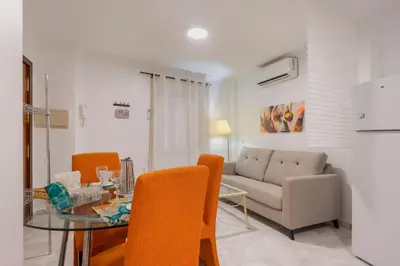 Zona de estar de Santa Catalina Casa Sol Centrico 1 Room