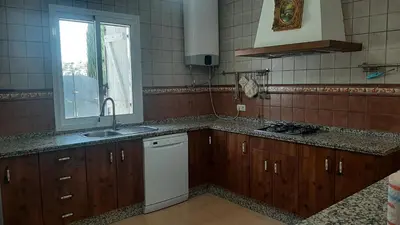 Una cocina o zona de cocina en Casa rural los hilillos