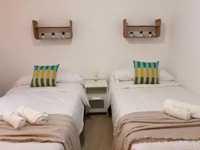 Cama o camas de una habitación en Casa Lima