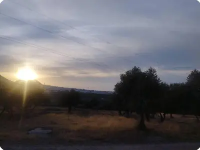 Paisaje cerca de esta villa