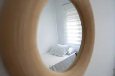 Cama o camas de una habitación en Alojamiento Suite Azahar V & J