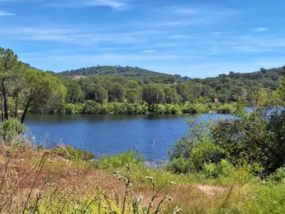 Paisaje cerca de este chalet de montaña