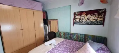 Cama o camas de una habitación en Apto Templo de Isis, Habitación Verde en Amate