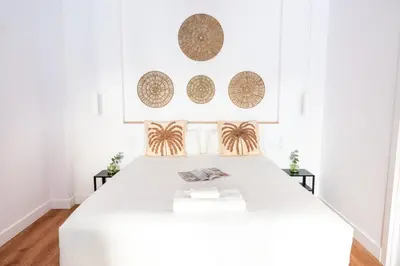 Cama o camas de una habitación en Optimum Gabinete del Artesano