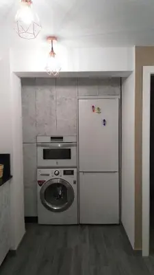 Una cocina o zona de cocina en Apartamento Alicia
