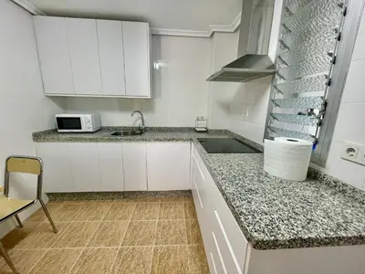 Una cocina o zona de cocina en Geysotur Guadalrio