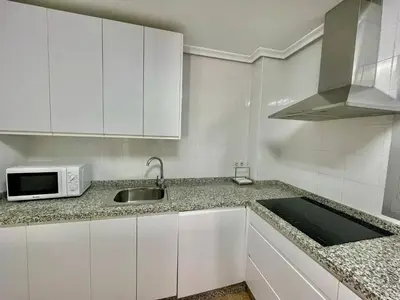 Una cocina o zona de cocina en Geysotur Guadalrio