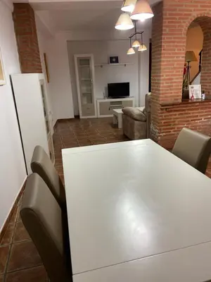 Una televisión o centro de entretenimiento en Vivienda Rural Los Tajos de Setenil