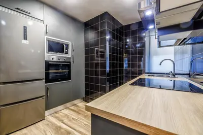 Una cocina o zona de cocina en Brisa del Sur Apartamento