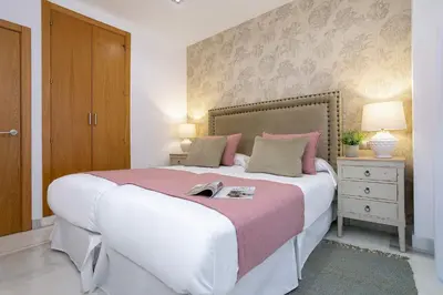 Cama o camas de una habitación en Genteel Home Uceda Córdoba