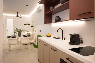 Una cocina o zona de cocina en ISG Apartments San Luis