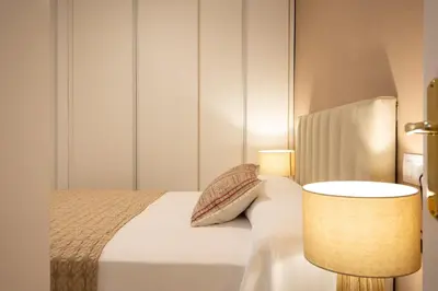 Cama o camas de una habitación en Ohliving Molino