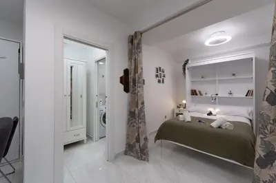 Cama o camas de una habitación en Mazamorra Home