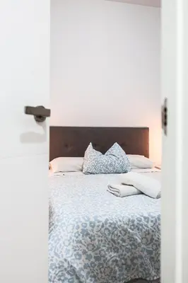 Cama o camas de una habitación en Algaba Huelva alto