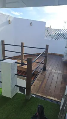 Un balcón o terraza de Casita La Biznaga II
