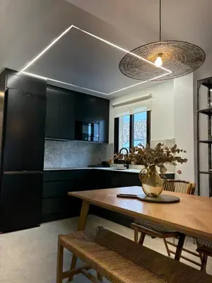 Una cocina o zona de cocina en El Paseo de Baeza