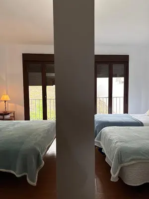 Cama o camas de una habitación en Apartamento La Constitución