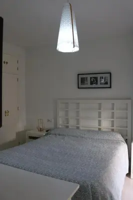Cama o camas de una habitación en Sol De Tahona