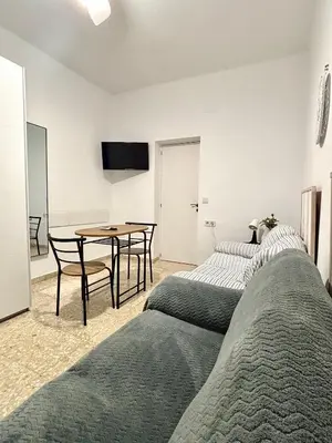 Una televisión o centro de entretenimiento en Apartamento Alma