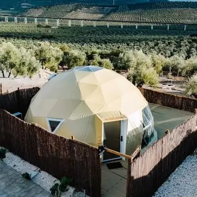 Glamping boutique bajo las estrellas