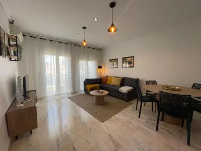 Zona de estar de Apartamento La Maquinilla