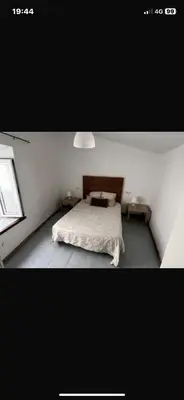 Cama o camas de una habitación en La Casita de Anael