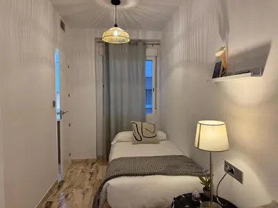 Cama o camas de una habitación en Apartamento Jardines Victoria Stay