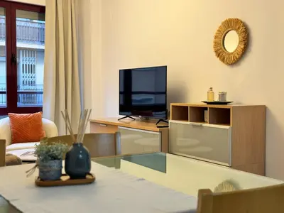 Una televisión o centro de entretenimiento en Apartamento Jardines Victoria Stay