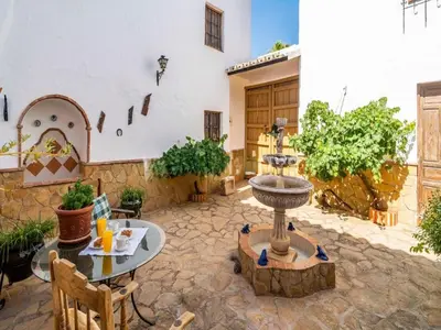 Jardín al aire libre en Holiday Home in Archidona with private pool