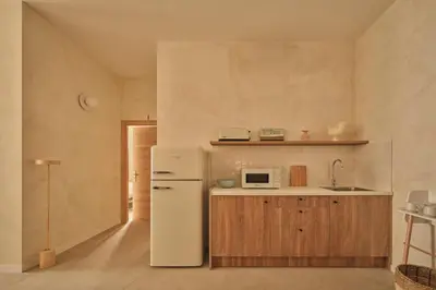 Una cocina o zona de cocina en Chozuela Casa de Viajeros