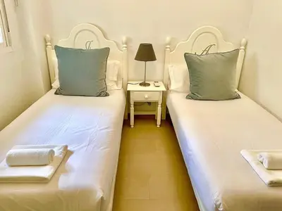 Cama o camas de una habitación en Miraflores Park