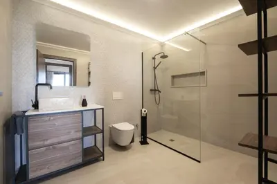 Un baño de Vivienda Rural Fuente Álamo