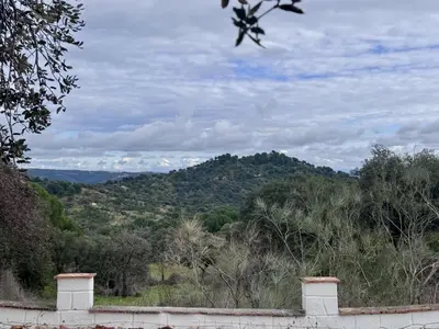 Paisaje cerca de este chalet de montaña
