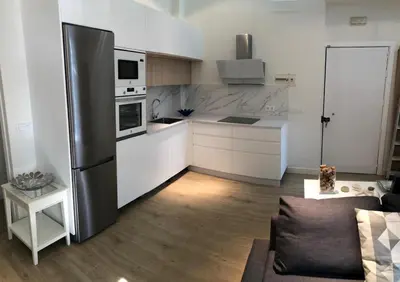 Una cocina o zona de cocina en Luis Montoto Acogedor