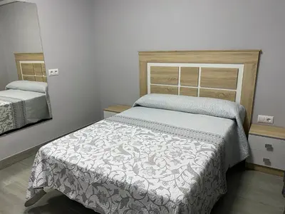 Cama o camas de una habitación en Miamar