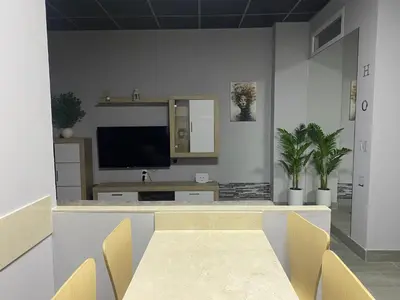 Una televisión o centro de entretenimiento en Miamar