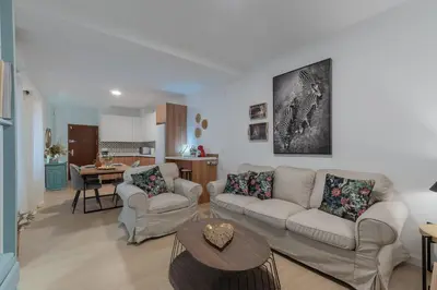 Una cocina o zona de cocina en Apartamento Gonzalez