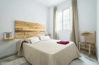 Cama o camas de una habitación en THE HOME of Corral